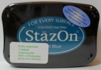Stazon 063 teal blue